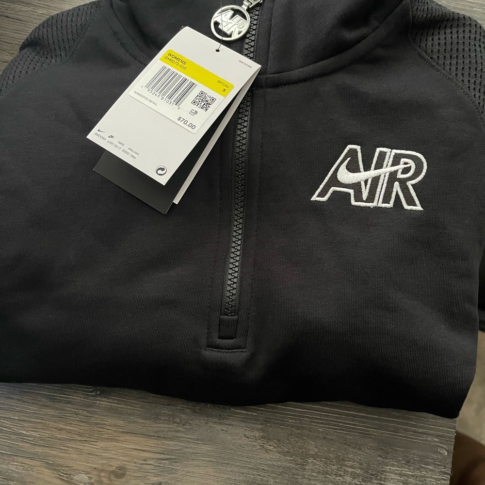 New Nike Sportswear Air Women's 1/4-Zip Fleece Top. Size S (4-6)